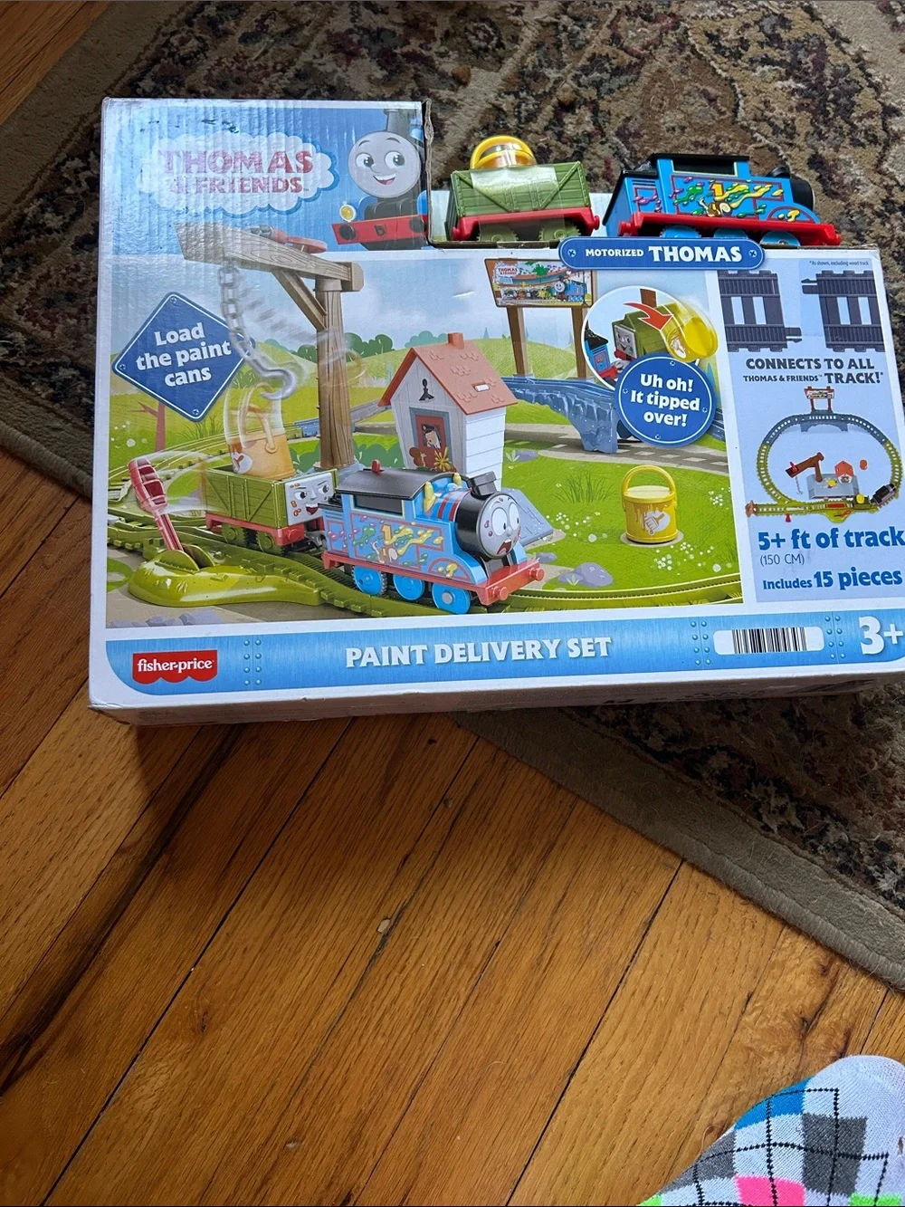 Fisher-Price Thomas & Friends Paint Delivery Set - Blue, Red, Yellow